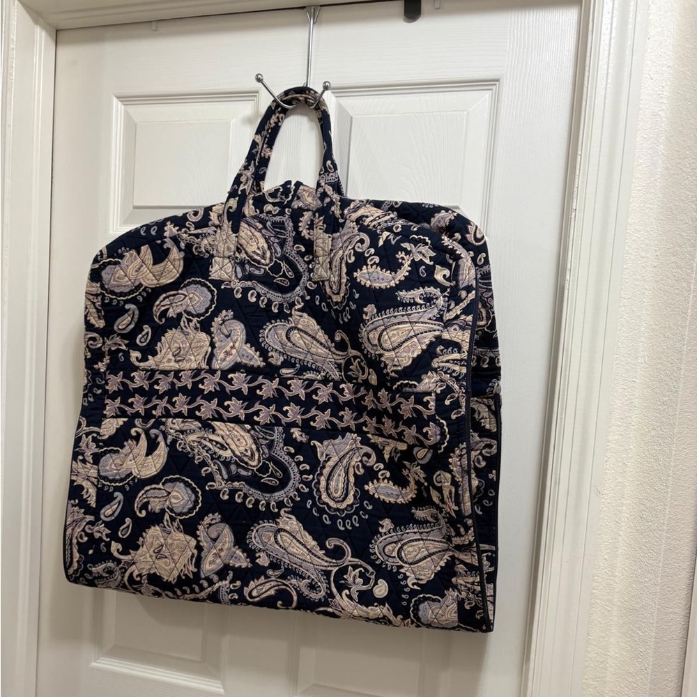 Vera Bradley Midnight Paisley Garment Bag